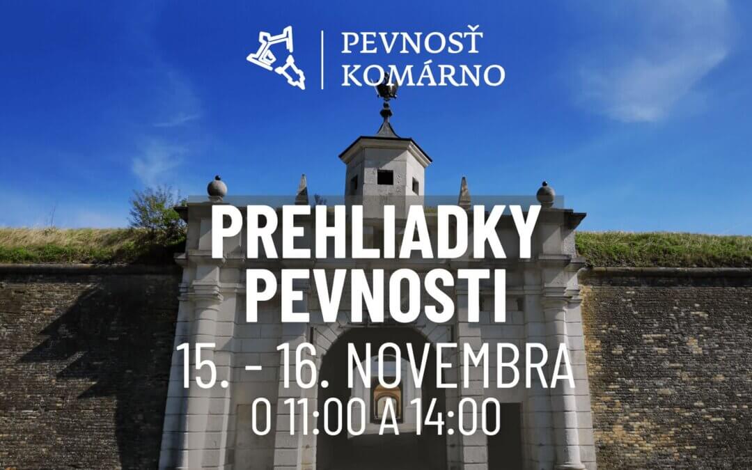 Prehliadky pevnosti počas Ondrejského jarmoku.